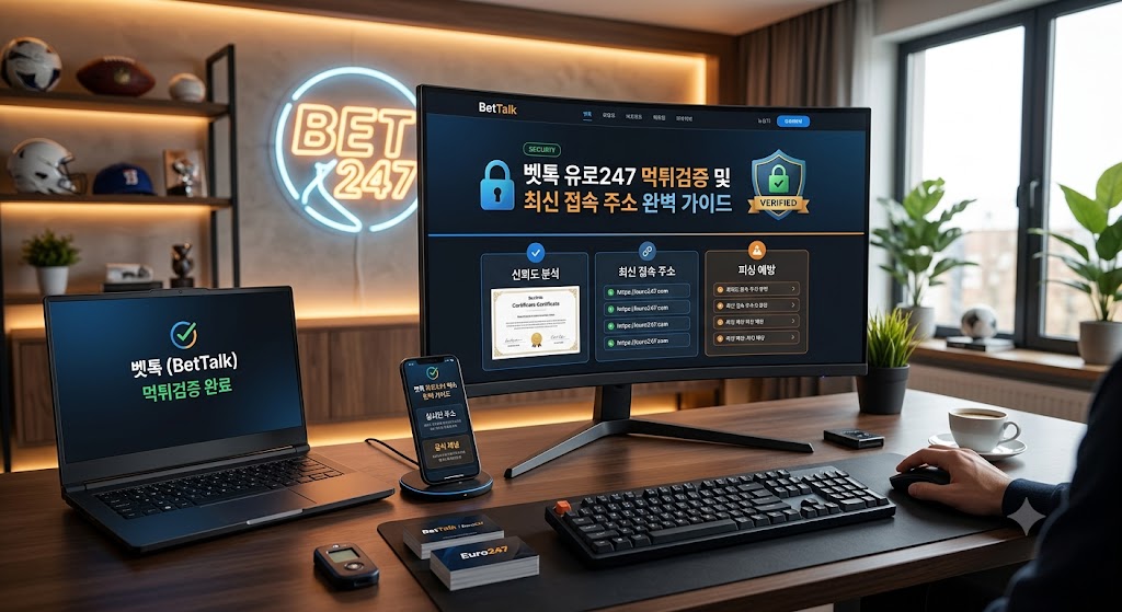 벳톡 유로247 먹튀검증 및 최신 접속 주소 완벽 가이드